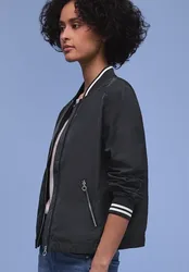 Kurzer Blouson female Blau