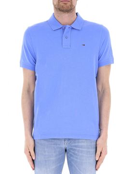 Polo maniche corte AZZURRO POLVERE S