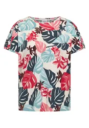 XL TOS AOP Print Mix T-Shirt female