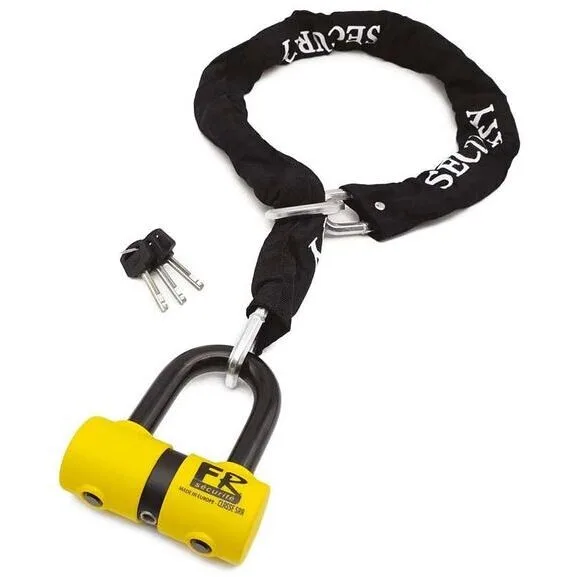 Catena con Lucchetto ad U Fr Securite FR50 + 10120l Diam 10 taglia uni - Chaft - FashionsVida