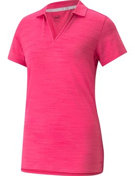 Polo Damen Cloudspun Coast, neonpink xs