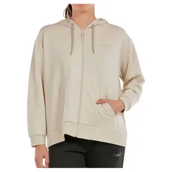 Sweat-shirt à Zip Ribada Beige 2XL