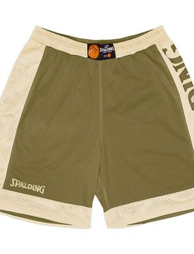 Reversible pantalón baloncesto Verde (XXL)