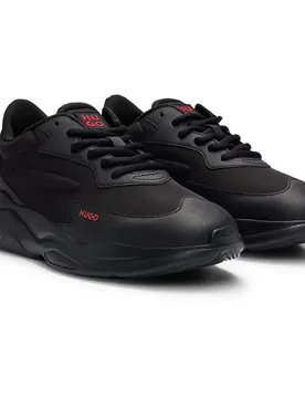 Hugo Baskets Leon Nypu N Black EU 41