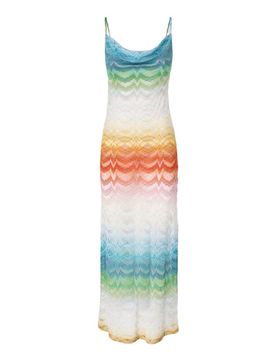 Copricostume Con Scollo Drappeggiato