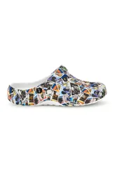 Ciabatte clog multicolore con stampa 2 46
