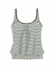 Top de tankini para mujer oliva 42