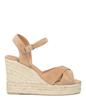 Espadrillas con zeppa in rafia Blaudell