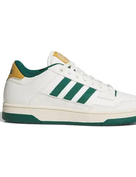 Sneaker Rapid Court Low Core White / Collegiate Green / Victory Gold EU 41 1/3 - Adidas - FashionsVida