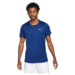 Court Dri Fit Advantage Short Sleeve Polo Deep Royal Blue / White M