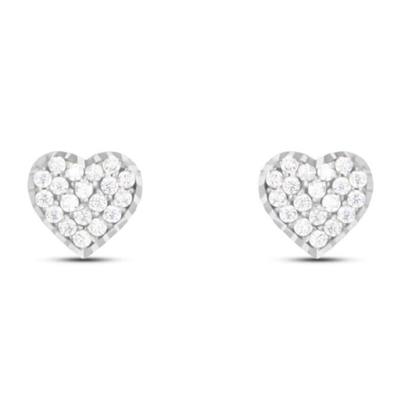 Orecchini Bon Ton Oro Bianco 1411816