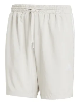 Mens Essentials 3 Stripes Shorts In Wonder Alumina - Grey - Size X-Large - Adidas - FashionsVida