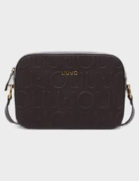 BORSA A TRACOLLA MEDIA CON LOGO - LIU-JO - FashionsVida
