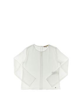 Blusa maniche lunghe BIANCO 8