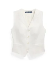 Ralph Lauren Gilet bianco 34