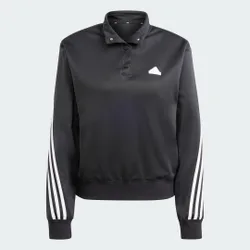 Giacca da allenamento Iconic Wrapping 3-Stripes Snap XS Black / White