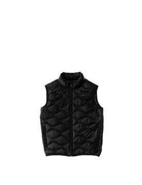 Blauer Bomber smanicato NERO 10 - Blauer - FashionsVida