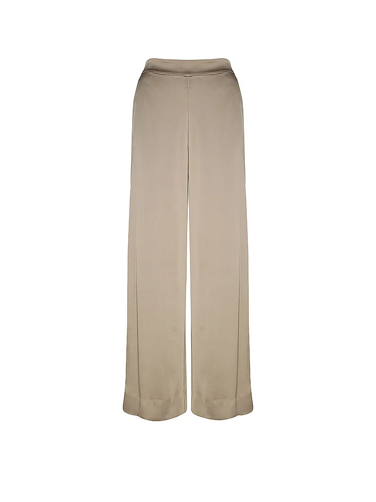 Hugo Pantalones Marlene HASELI-1 beige 40 - Hugo Boss - FashionsVida