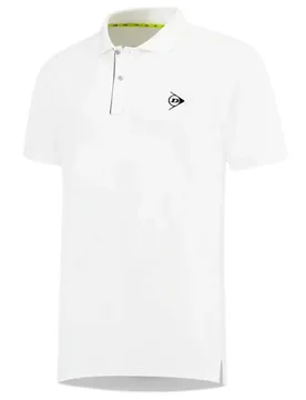 Club Short Sleeve Polo White S - Dunlop - FashionsVida