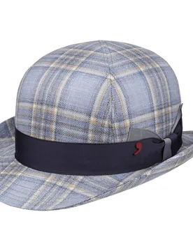 Dandy Heritage Bowler Hat by Alfonso DEste - light blue - Female - Size: S (54-55 cm) - Alfonso D´Este - FashionsVida