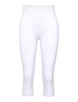 Capri-Leggings „Carla“ weiss M Damen - walzvital - FashionsVida