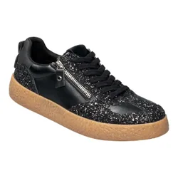 Komfort-Sneaker H-Weite "Marie-Sophie" 40 schwarz