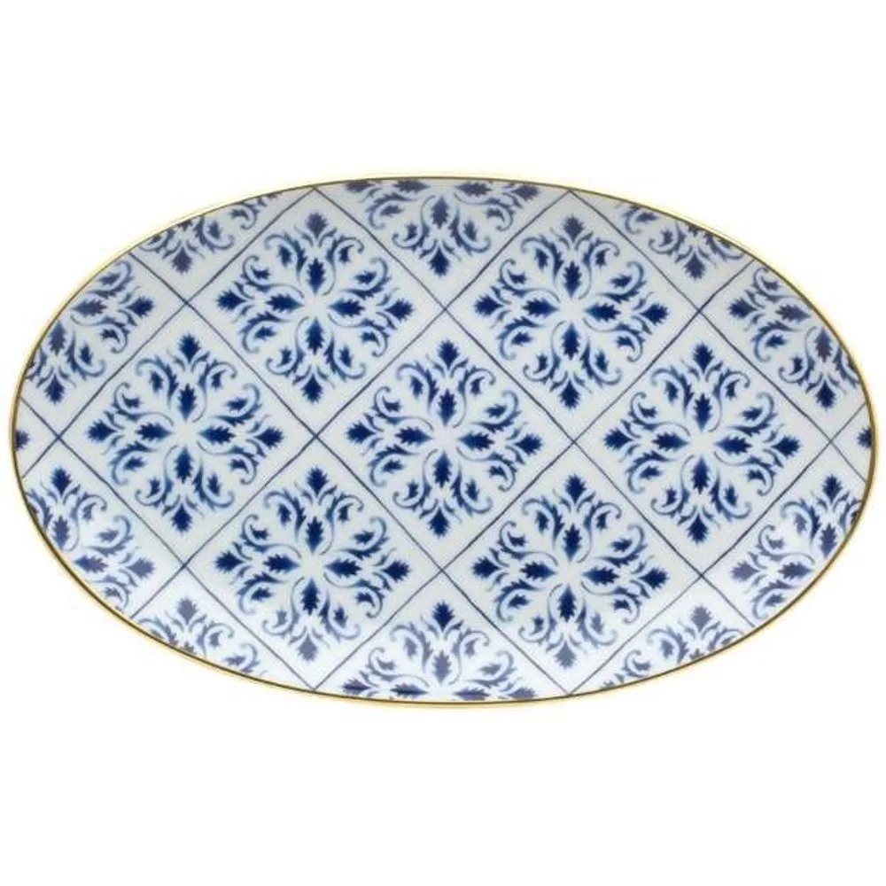 Fuente Oval Transatlántica - Vista Alegre - FashionsVida