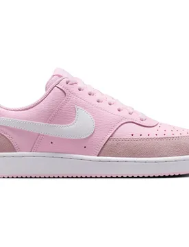 Court Vision Low Suedes Damen Freizeitschuhe, rosa, Größe 35 ½ 35 ½ - Nike - FashionsVida