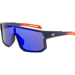 Occhiali Da Sole Polarizzati Vidar Matt Navy Blue / Orange