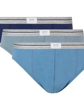 Pack de tres slips de hombre en tonos - Dim - FashionsVida