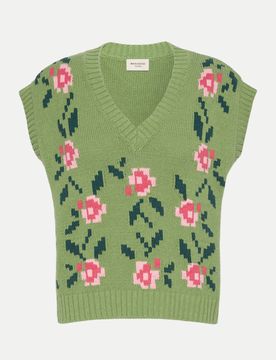 Strickweste WKDALAMARO Grün S