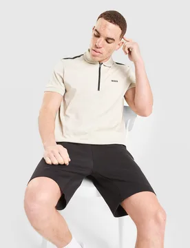 Philix Zip Poloshirt - Herren, Beige - male - Size: XL - BOSS - FashionsVida