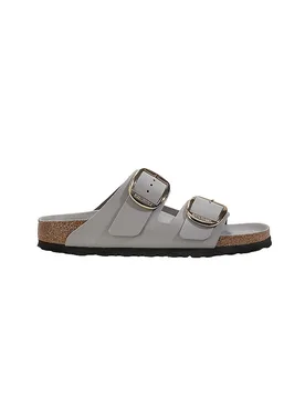 Pantoletten ARIZONA BIG BUCKLE gris clair 41 - Birkenstock - FashionsVida