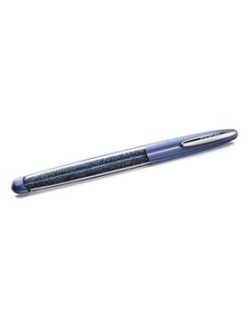 Penna Roller Crystalline, Blu, Cromato OS
