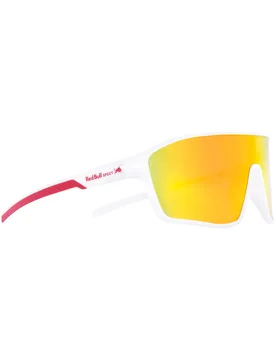 Sonnenbrille Daft Shiny White and Red Tips/Brown With Red Mirror Weiß - Red Bull Spect Eyewear - FashionsVida