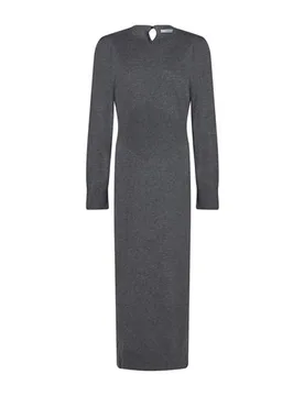Maxi-Kleid Damen Grau L,S Damen - Givenchy - FashionsVida