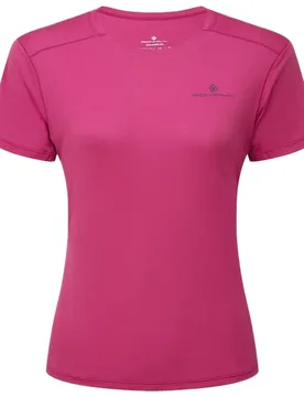 Tech Short Sleeve T-shirt Exuberance / Classicblue 40 Women - Ronhill - FashionsVida