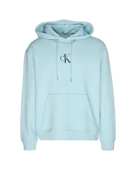 Felpa con cappuccio - Hoodie azzurro XS - Calvin Klein - FashionsVida