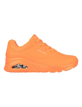 Sneakers Arancione da Donna Uno-Night Shades 37 - Skechers - FashionsVida