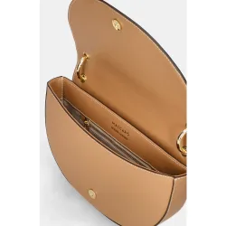 Bolso de hombro de mujer en piel con asa