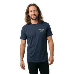 T-shirt à Manches Courtes Fishing Co Navy XL