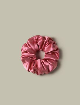Scrunchies Seta Elastico Di Seta 100% Seta Charmeuse Capelli Senza Grovigli Taglia Unica
