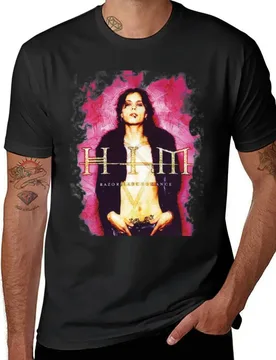 Him Band VV H I M - Him Ville Valo Razorblade Romance smoke T-Shirt for a boy summer clothes Men's clothing - Aliexpress - FashionsVida