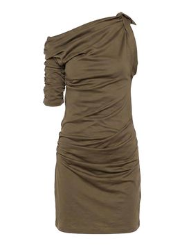 Jacquemus La Mini Robe Drapeado