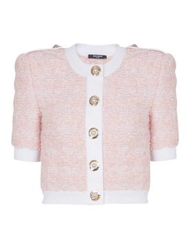 Balmain Cardigan in tweed