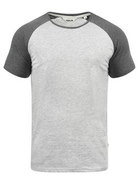 Solid Camiseta 'Bastian' gris