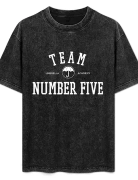 TEAM NUMBER FIVE THE UMBRELLA ACADEMY T-Shirt Athletic Quick Dry T-Shirt for Men - Aliexpress - FashionsVida