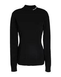 Rollkragenpullover Damen Schwarz L Damen