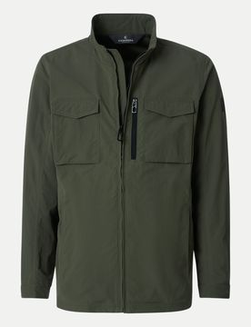 Sommerjacke mit Stehkragen Grün M