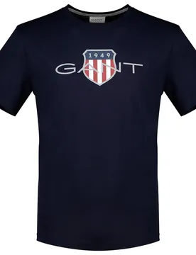 T-shirt à Manches Courtes Archive Shield Regular Fit Evening Blue S